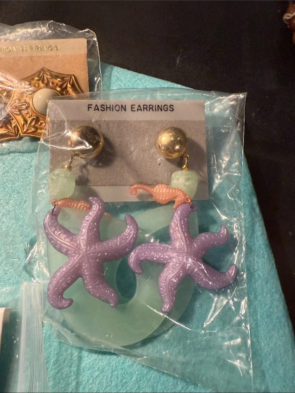 Women’s Colorful Earrings Variety Pack — Lot of 4- Vintage